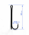 Крючок - Двойник – DOUBLE HOOK 810-2 (BN) №1
