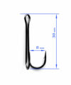Крючок - Двойник – DOUBLE HOOK 810 (BN) №6