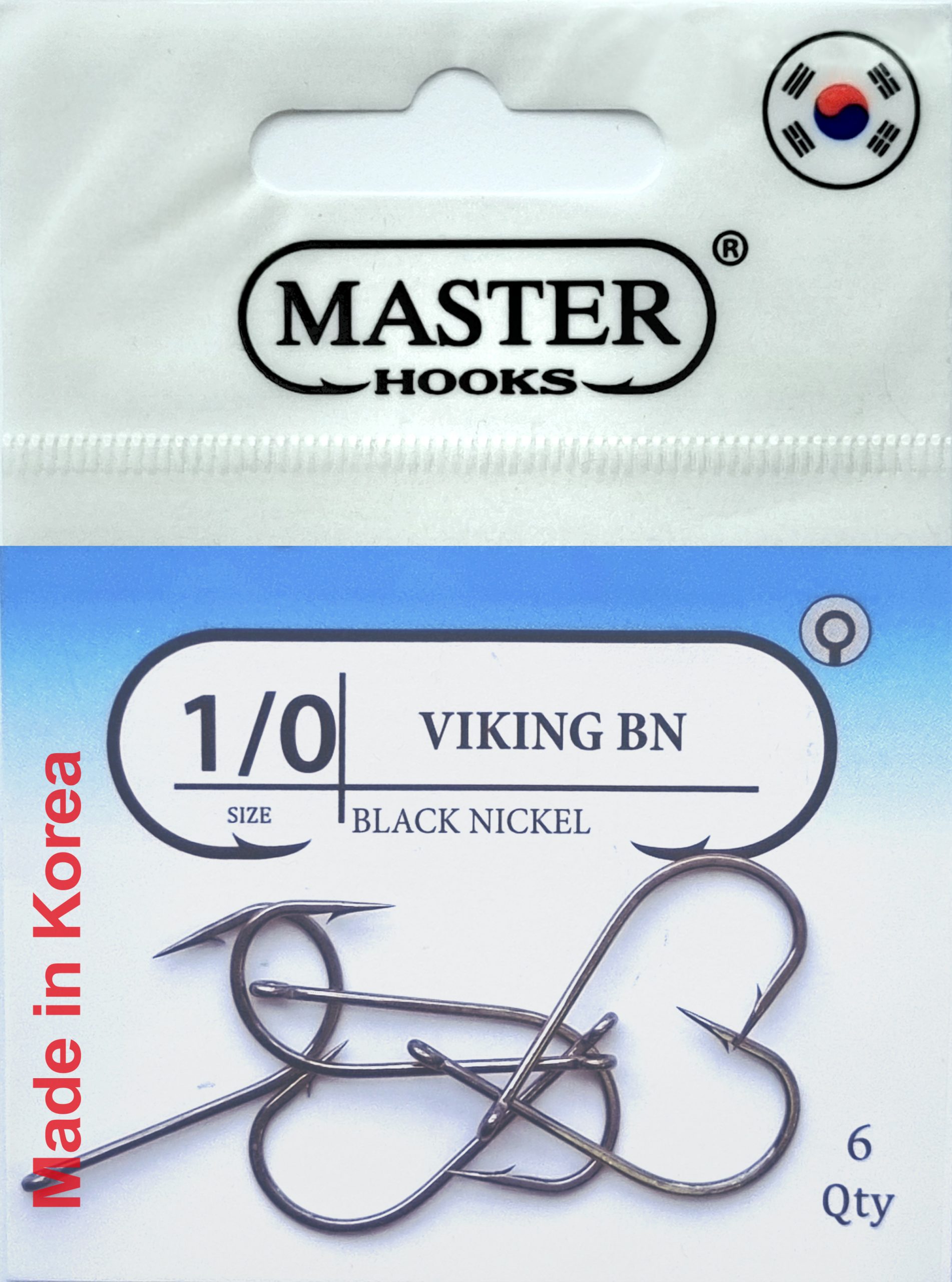 Гачки рибальські Кобра viking №8, 10шт: купити, ціна 9,88