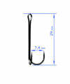 Крючок-Двойник – DOUBLE HOOK LIGHT 800 (BN) №8